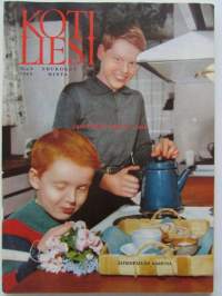 Kotiliesi 1965 nr 9  Toukokuu 1965. -mm. Seitsemän kaupungin suunnitelma, Neiti kansankouluntarkastaja Meeri Päivänsalo, Onko aitasta Huvilaksi, Parjattu pitkä
