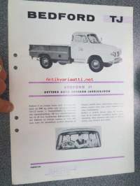 Bedford TJ / J1 jakeluauto -myyntiesite