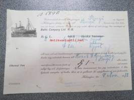 Baltic Company Ltd A-B / fartyget