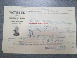 Victor Ek / fartyget