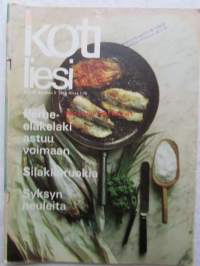 Kotiliesi 1969 nr 18 -mm. Näin eletään lakeuksilla - Talo huomispäivää varten, Silakan oikea perkaus, Euran ja Iisalmen naiset kilpasille