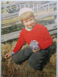 Kotiliesi 1964 nr 9 -mm. Oma pesä perheen pienimmille, Hyvät puutarhatyövälineet, Annikki Toikka-Karvonen, Vauvan uni, Isoäiti 