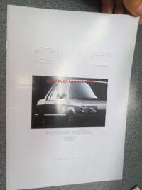 Honda Civic 4-ovinen mallisto 1987 -myyntiesite