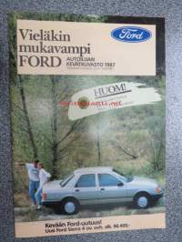 Ford autoilijan kevätkuvasto 1987