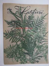 Kotiliesi 1945 nr 11, sis. mm. seur. artikkelit / kuvat / mainokset; Kirjontamalleja