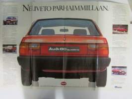 Audi Quattro neliveto parhaimmillaan, Julisteen takana Jyväskylä suurajon 1984 EK-tulokset - Vauhdin Maailma juliste