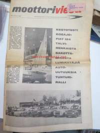 Moottoriviesti 1967 nr 2, sis. mm. seur. artikkelit / kuvat / mainokset; Fiat 1100, Kestotesti VW 1500 - Volkswagen Variant - Opel Kadett, Fiat 124 3kk koeajoraportt