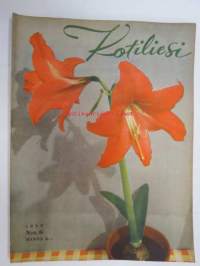 Kotiliesi 1943 nr 6, sisältää mm. seur. artikkelit / kuvat / mainokset; Pirttikaappi