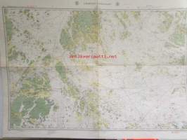 Veneilykartta / Merikartta Ahvenanmaan saaristo - Degerby - Bergham 1:50 000 ( järjestelmä A ) takana myös Överö - Sottunga, katso kuvista tarkempi sisältö