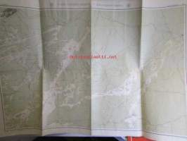 Turun saaristo - Turku / Åbo - Kemiön kanava / Kimito Kanal -merikartta / merikortti