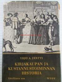 Kirjakaupan ja kustannustoiminnan historia osa I -