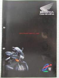 Honda 1998 - Moottoripyörämallisto myyntiesite