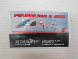 Pendolino S 220 -tarra