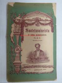 Waatetusaineista ja niiden walmistamisesta - Kansanvalistusseuran kirjasia 99.