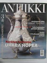 Antiikki 1994 nr 3 - antiikki, taide, design, keräily