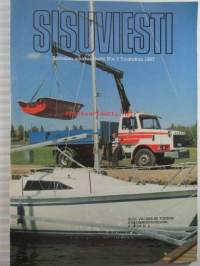 Sisuviesti 1987 nr 3 sis. mm. seur. artikkelit / kuvat / mainokset; Paavo Suomi kuljettaa jauhoa Sisulla, Olavi Karhu Raskaat ajoneuvoyhdistelmät ja - vuonna -00,