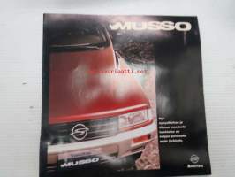 SsangYoung Musso -myyntiesite