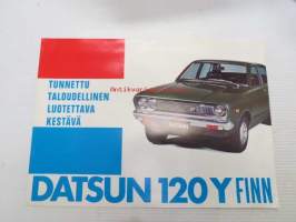 Datsun 120 Y Finn -myyntiesite