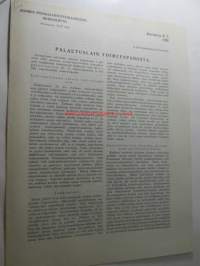 Palautuslain toimeenpanosta Suomen puunjalostusteolliisuuden keskusliitto  Helsingissä 22.3.1928, voittolaskelmat Munkin tila Rno 123 Käkisalmen kunnan