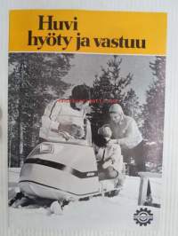 Huvi hyöty ja vastuu - Bombardier ohjekirja moottorikelkkailuun (Kalevi Vehkonen kertoo)