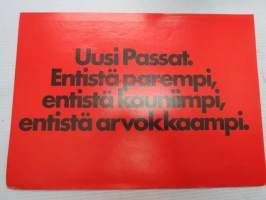 Volkswagen Passat 1978 -myyntiesite + tekniset tiedot