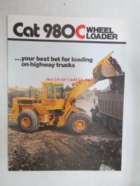 Caterpillar 980C Wheel Loader -myyntiesite