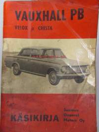 Vauxhall PB Velox ja Cresta Käsikirja