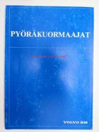 Volvo BM Pyöräkuormaajat - teknistä tietoa, pyöräkuormaajien erittelyt, normit, kapasiteetit. tuntikustannuslaskelmat, aikaisemmat mallit, ym.
