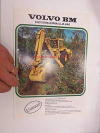 Volvo BM 646 kaivurikuormaaja -myyntiesite