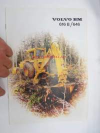 Volvo BM 616 B / 646 yhdistelmäkaivuri -myyntiesite