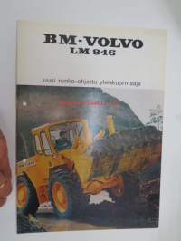 BM Volvo / Volvo BM LM 845 kuormaaja -myyntiesite