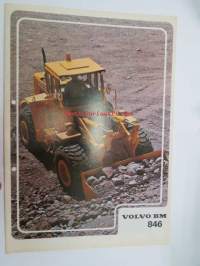 Volvo BM 846 kuormaaja -myyntiesite