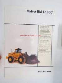 Volvo BM L180C kauhakuormaaja -myyntiesite