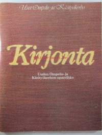 Uusi Ompelu- ja käsityökerho Kirjonta - Uuden Ompelu- ja käsityökerhon opasvihko