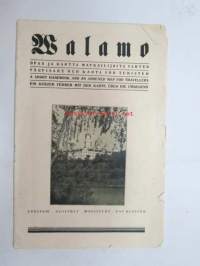 Walamo Luostari Klostret Monastery Das Kloster - Opas ja kartta matkailijoita varten -Vägvisare och karta för turister - A short handbook and an annexed map for