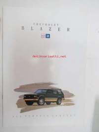 Chevrolet Blazer -myyntiesite