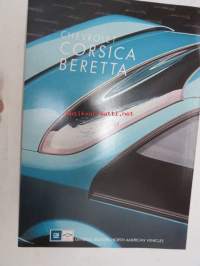 Chevrolet Corsica, Beretta 1991 -myyntiesite