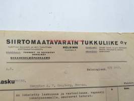 Siirtomaatavarain Tukkuliike OY, Helsinki 8.2.1929 -asiakirja