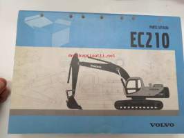 Volvo EC210 kaivinkone -varaosaluettelo