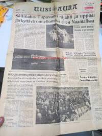 Uusi Aura 6.10.1958 -sanomalehti,