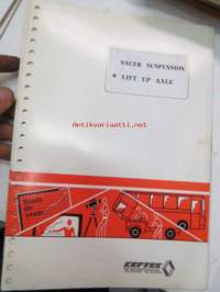 Renault Sauer suspension + lift up axle -koulutuskirja / huolto-ohjekirja