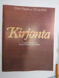 Uusi Ompelu- ja käsityökerho Kirjonta - Uuden Ompelu- ja käsityökerhon opasvihko