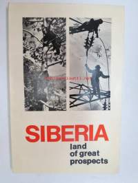 Siberia - Land of great prospects -neuvostoliittolainen Siperia-kuvaus