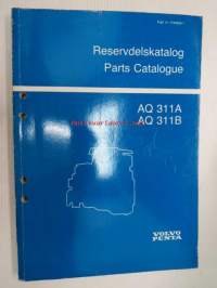Volvo Penta AQ 311A, AQ 311B Reservdelskatalog, Parts Catalogue -varaosaluettelo