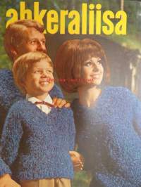 Ahkeraliisa 1968 nr 2 runsaasti vuoden 1968 käsityömallistoa