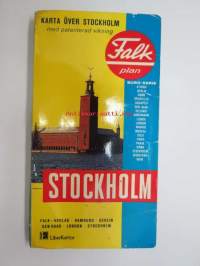 Falk plan Stockholm -kartta