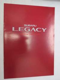Subaru Legacy -myyntiesite
