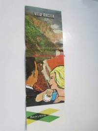 View-master -myyntiesite, kuvakiekkoluettelo 1960-61