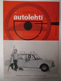 Suomen Autolehti 1966 nr 1, sis. mm. seur. artikkelit / kuvat / mainokset; Kannessa Tyylikkäästi talviurheilemaan urheilullinen Simca 1500, Fiat-bussit tulevat,