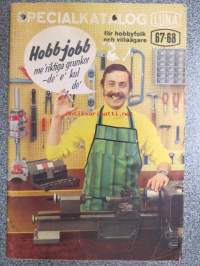 Luna Lindahl & Nermark Ab Specialkatalog för hobbyfolk och villaägare 1967-68 -työkaluluettelo